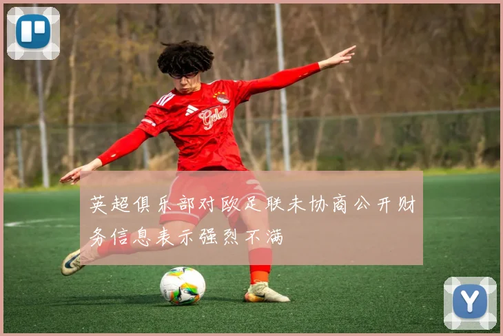 英超俱乐部对欧足联未协商公开财务信息表示强烈不满